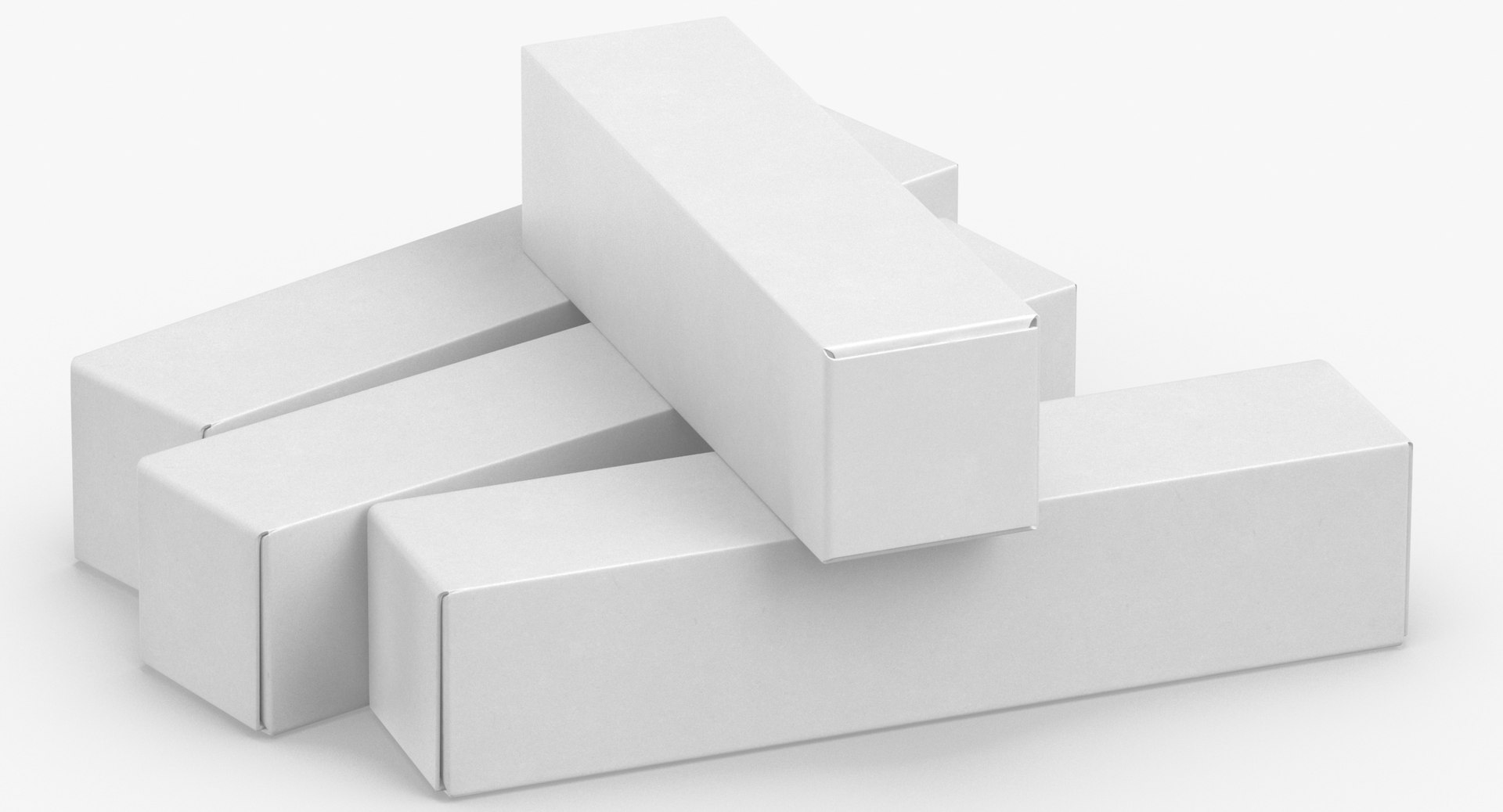 Cardboard Box Set 01 3D Model - TurboSquid 1597226