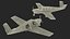 Private Aircraft Beechcraft Bonanza S35 V Tail Rigged