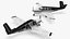 Private Aircraft Beechcraft Bonanza S35 V Tail Rigged