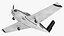 Private Aircraft Beechcraft Bonanza S35 V Tail Rigged