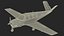 Private Aircraft Beechcraft Bonanza S35 V Tail Rigged