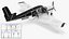 Private Aircraft Beechcraft Bonanza S35 V Tail Rigged