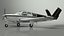 Private Aircraft Beechcraft Bonanza S35 V Tail Rigged