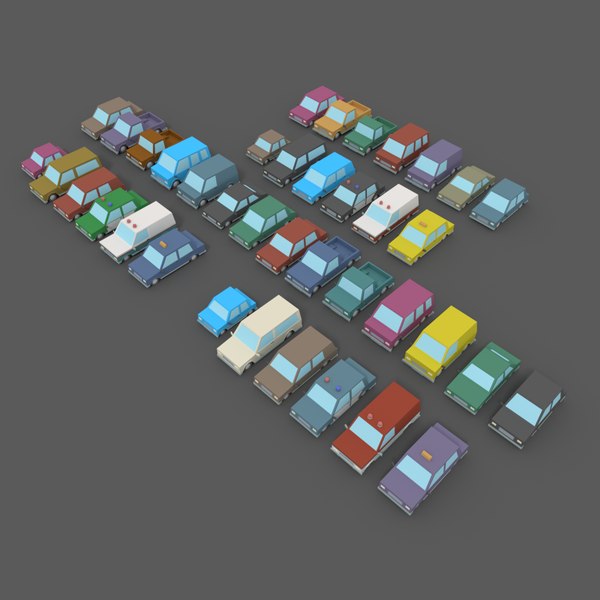 LowPoly Vehicles Pack