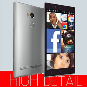 3d realistic cell phone model