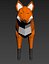 Low Poly Fox (Equipado)