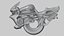 Vélo de science-fiction gyroscopique