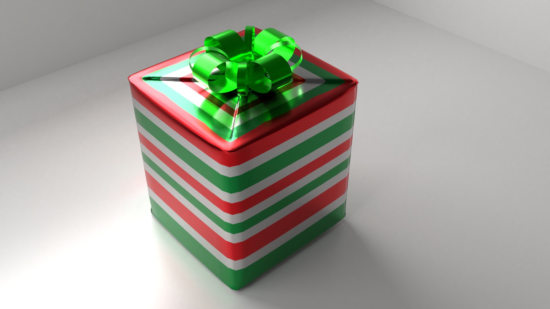 Multi colored present 5 3D model - TurboSquid 1471598