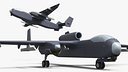 Stealth Tactical Strike Drone Gray