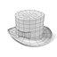 hat tophat 3d 3ds