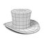 hat tophat 3d 3ds
