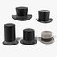 hat tophat 3d 3ds