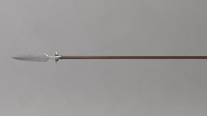 3D viking spear