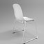 3D interior normann form stacking chair