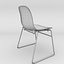 3D interior normann form stacking chair