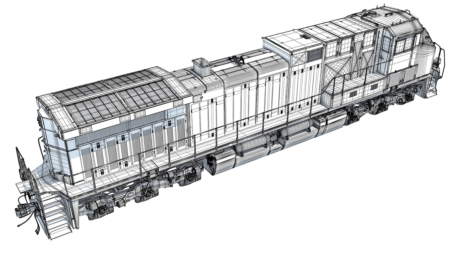 3D csx locomotive - TurboSquid 1634233