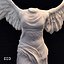 nike samothrace statue 3d x