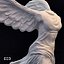 nike samothrace statue 3d x