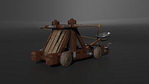 Catapult 3D model
