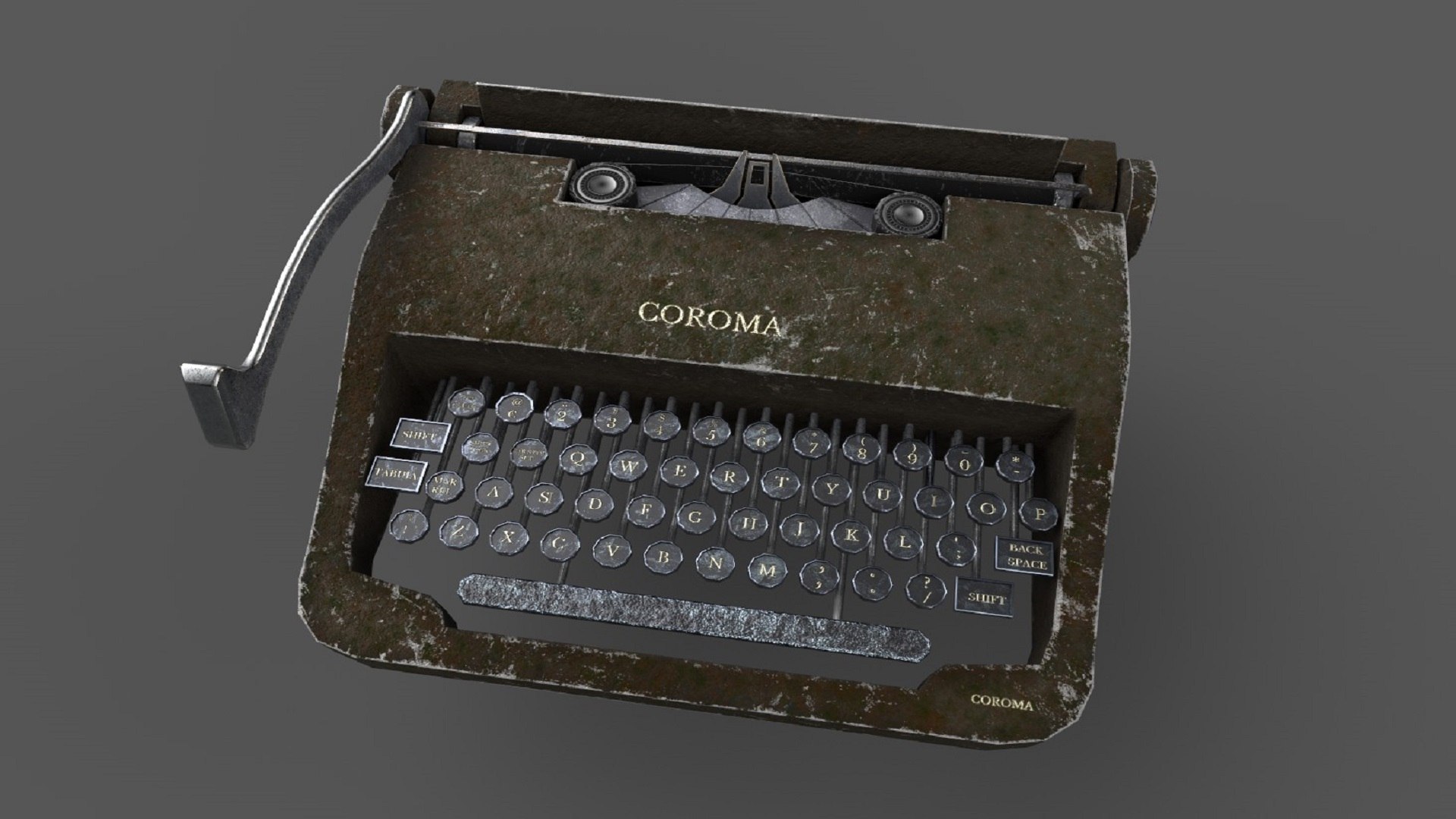 Vintage tabletop typewriter PBR low-poly game ready model https://p.turbosquid.com/ts-thumb/TP/GHuMgS/Rv/p_mashinka_02/jpg/1628721086/1920x1080/fit_q87/ab58e991220eff77dcaa80570d16909299c579d2/p_mashinka_02.jpg