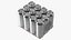 Aluminium Can 500ml 12pcs Transparent Pack