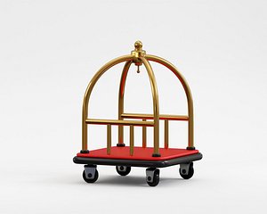 Luggage trolly model