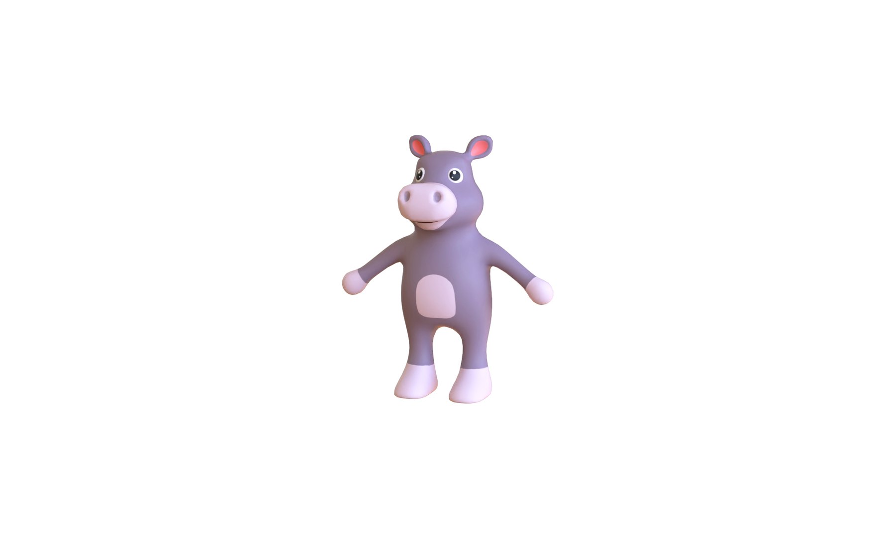 High-Quality 3D Cute Animal Animated Pack 01 3D model https://p.turbosquid.com/ts-thumb/TP/Nf8pu6/KU/hippo_01/jpg/1735477408/1920x1080/fit_q87/f409a7b11250939bd37a44c650ae654c3790c5da/hippo_01.jpg