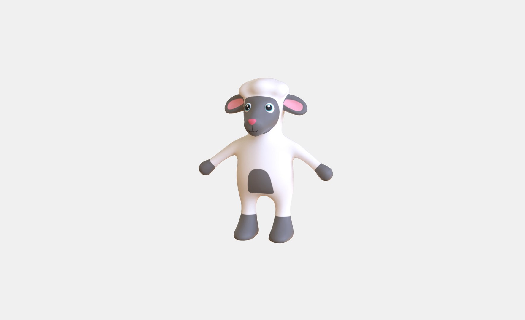 High-Quality 3D Cute Animal Animated Pack 01 3D model https://p.turbosquid.com/ts-thumb/TP/Nf8pu6/Vd/sheep_01/jpg/1735477418/1920x1080/fit_q87/039df984f2aa04d93ebf3690db76fe1758769d2f/sheep_01.jpg