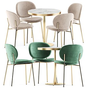 Ines chairs and Inox 4412