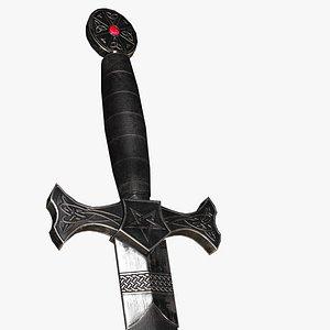 Medieval Dagger 3D model