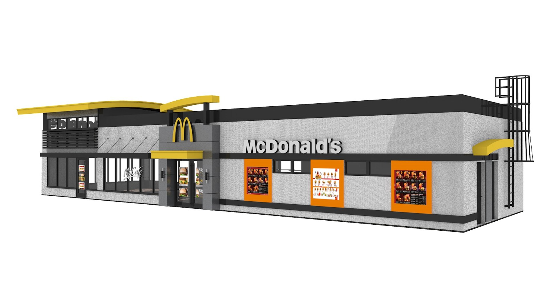 mcdonalds mccafe drive 3D model https://p.turbosquid.com/ts-thumb/TP/VLzkNM/jPETUvog/mcdonaldsmccafedrivethru3/jpg/1551949250/1920x1080/fit_q87/c1b873fb1aa4c968e525c82e1d3eba278185a4fb/mcdonaldsmccafedrivethru3.jpg
