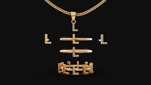 letter l set