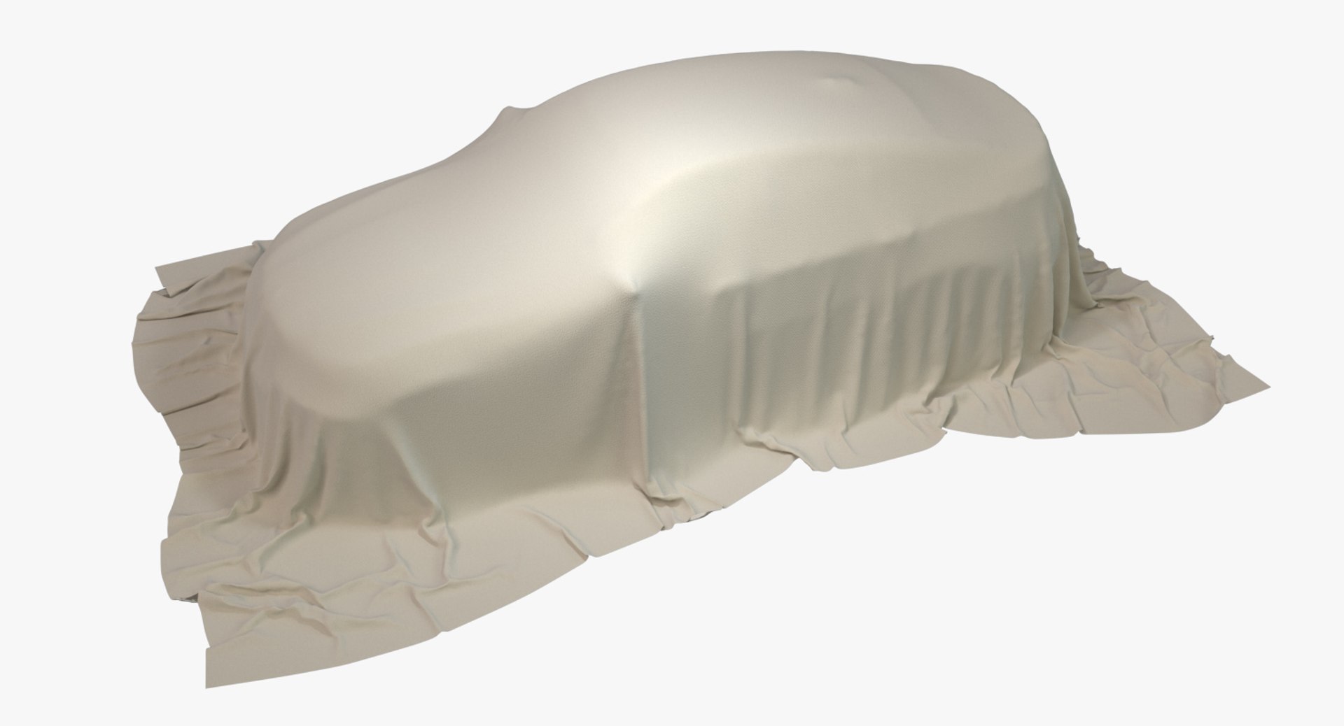 Car Cover Fabric 3D - TurboSquid 1327831