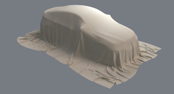 Car Cover Fabric SUV 02 3D Modell TurboSquid 1327831
