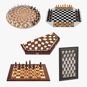 Chess Board - 3D Model by brumazzi