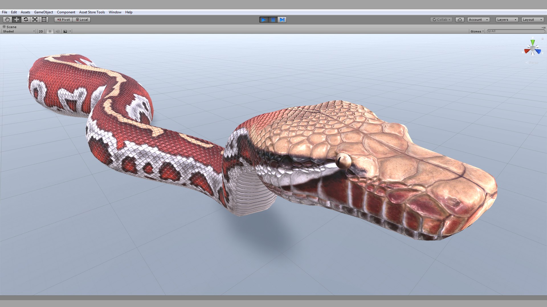3D model blood python animation - TurboSquid 1392785