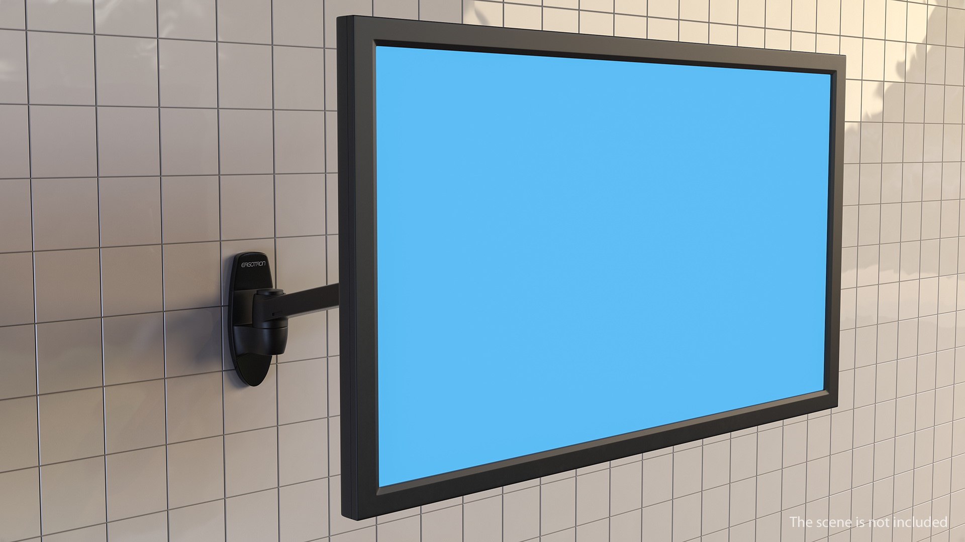 Ergotron LX Wall Mount Monitor Arm 3D model preview