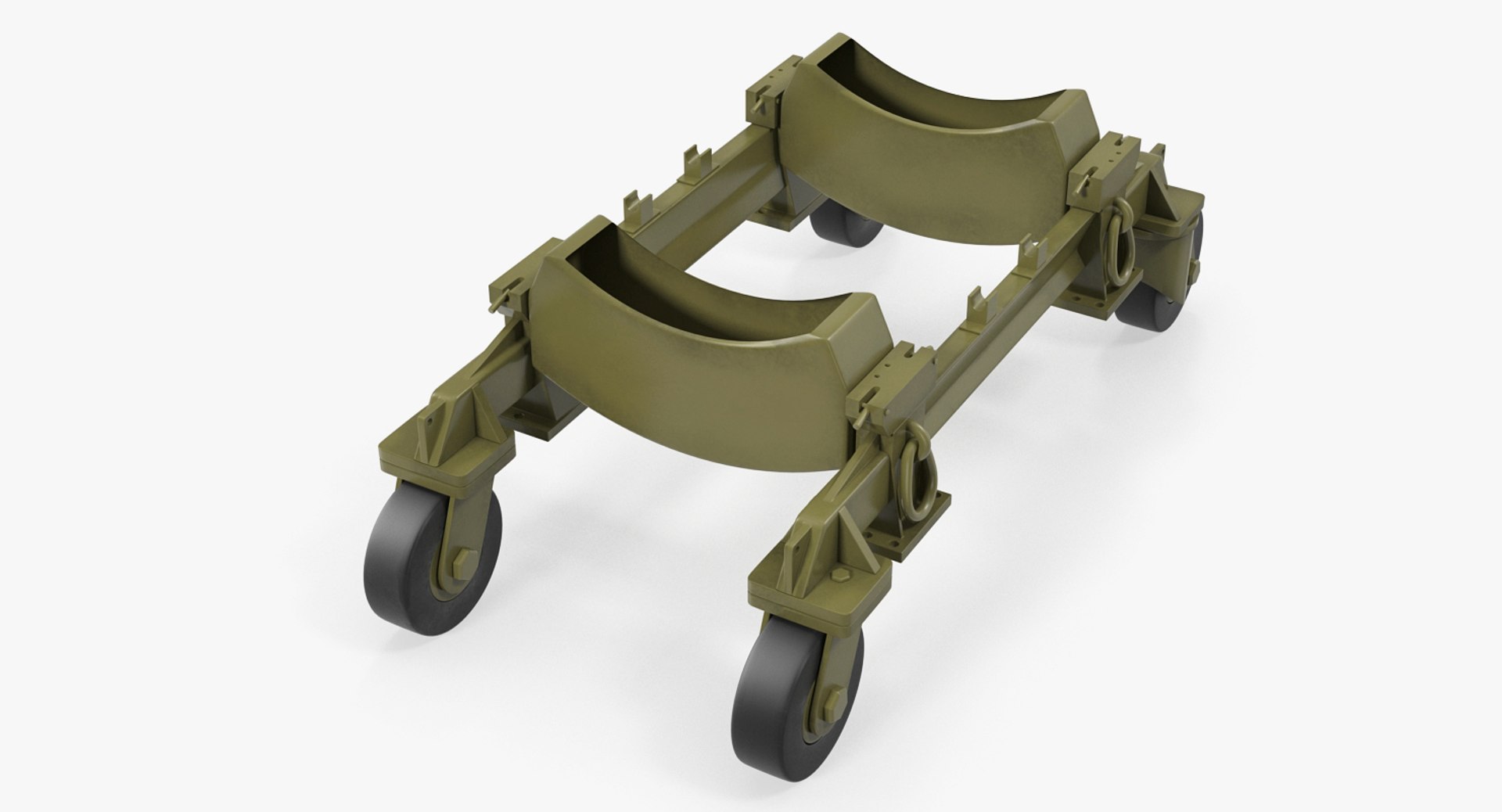 Aerial Bomb Carriage 3D Model preview