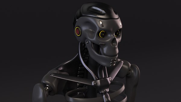 Robot skeleton 3D - TurboSquid 1682177