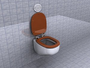 3d toilet