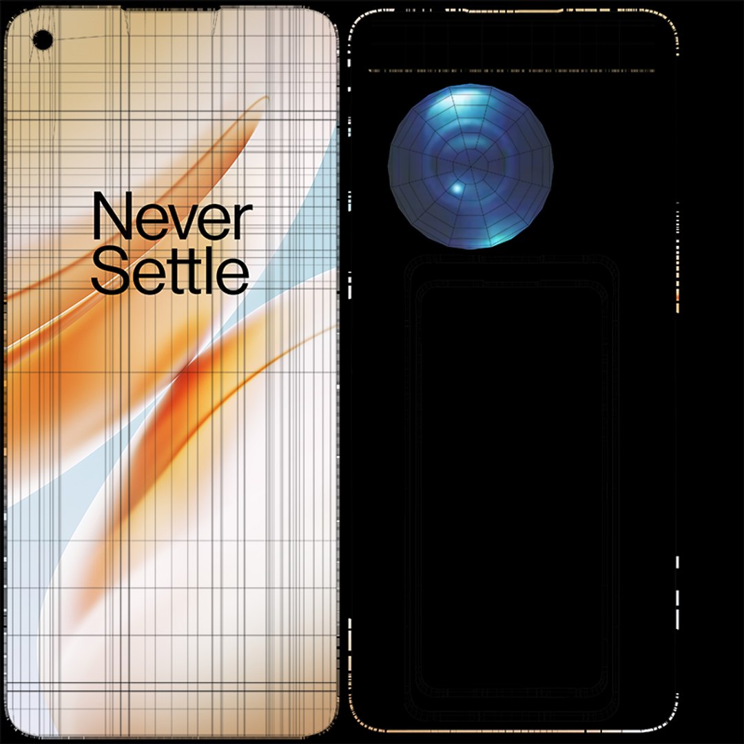 3D oneplus 8 black - TurboSquid 1550819