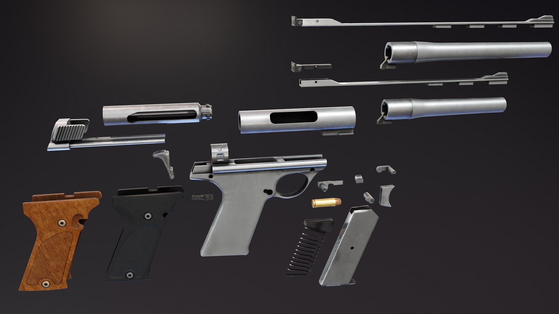 3D Automag 180 Model - TurboSquid 2290478