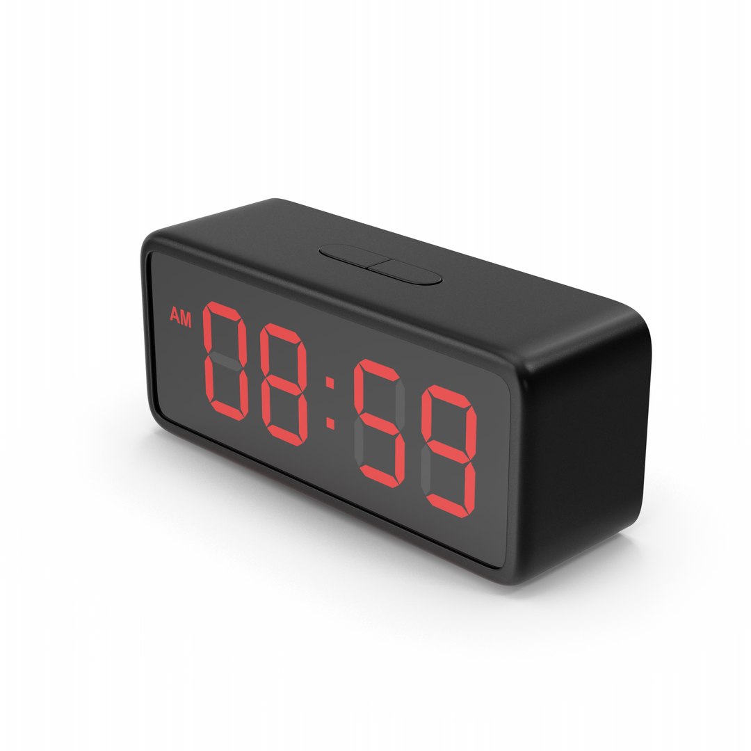 Electric Alarm Clock 3D - TurboSquid 2147840