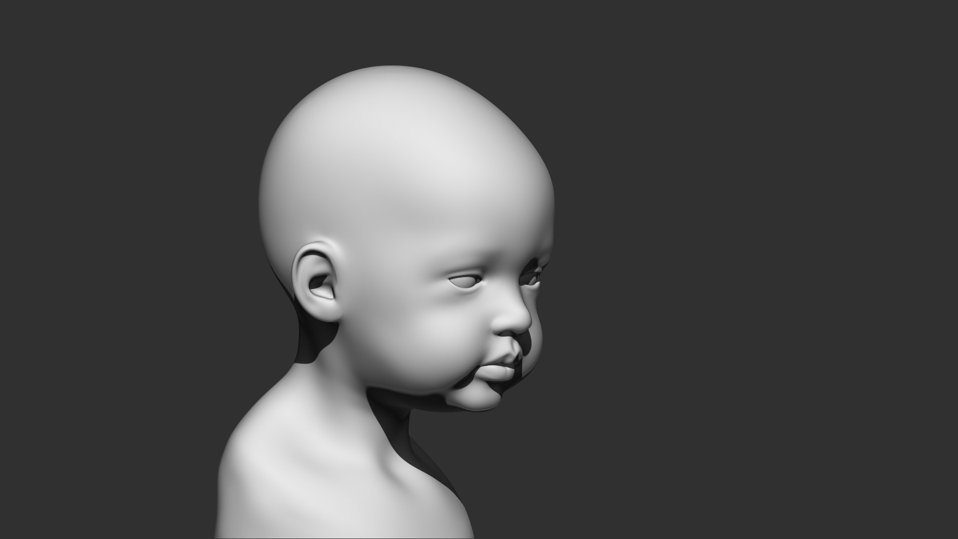 Childhead 3d Print 3D - TurboSquid 2103774
