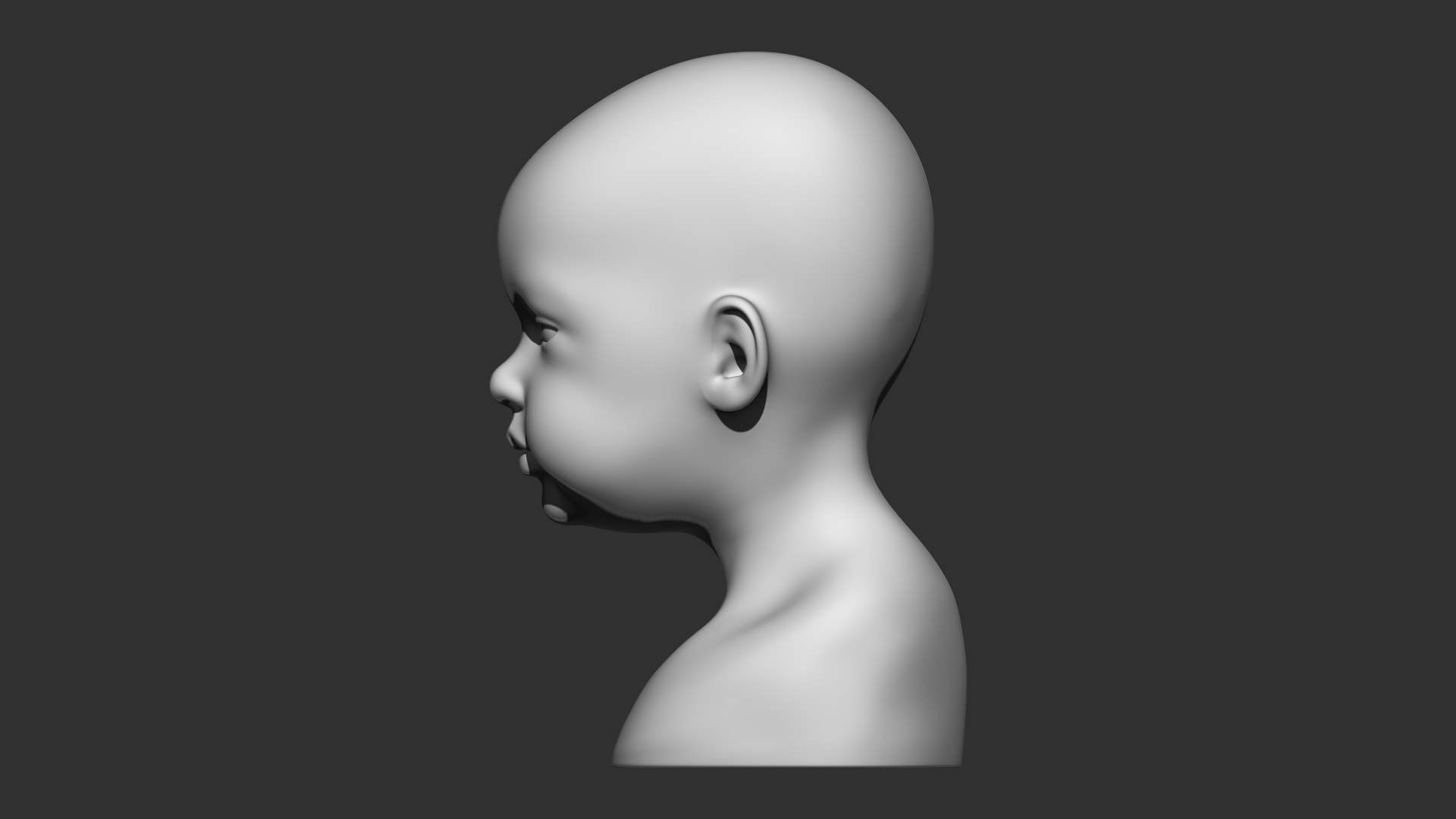 Childhead 3d Print 3D - TurboSquid 2103774