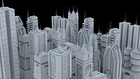 SCI-FI SKYCRAPERS PACK 1