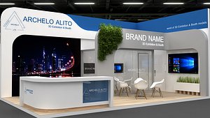 3D stall booth