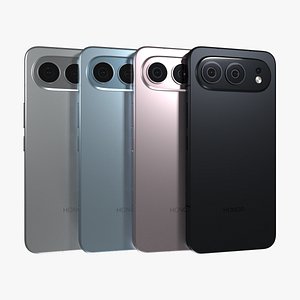 3D model Honor 500 All Color