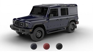 3D Ineos Grenadier Commercial 2024 model