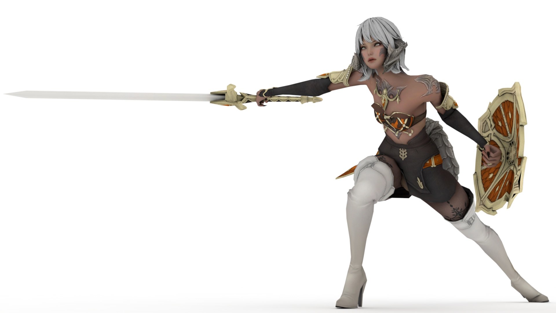 3D Wood Elf Anim Rig Fictional Character Model - TurboSquid 1814754